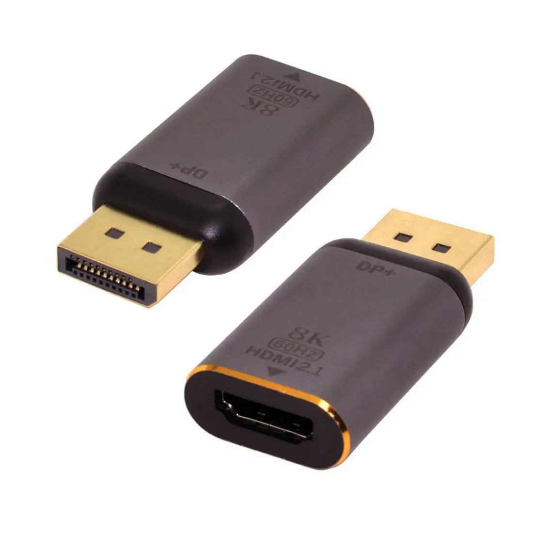 

Xiwai DP DisplayPort 1.4 Source Male to HDTV 2.0 Display 8K 60hz UHD 4K Female Monitor Connector Adapter