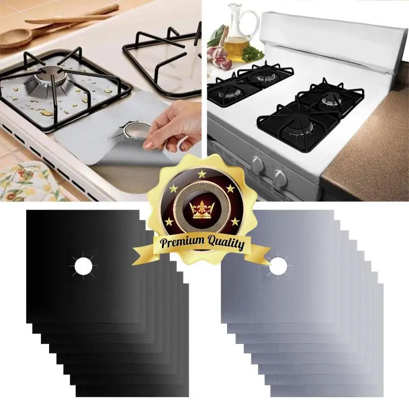 Gas Stove Protectors Thick Cooker Cover Liner Clean Mat Pad Gas Stove  Stovetop Protector Cookware Parts for Kitchen Accessories - AliExpress