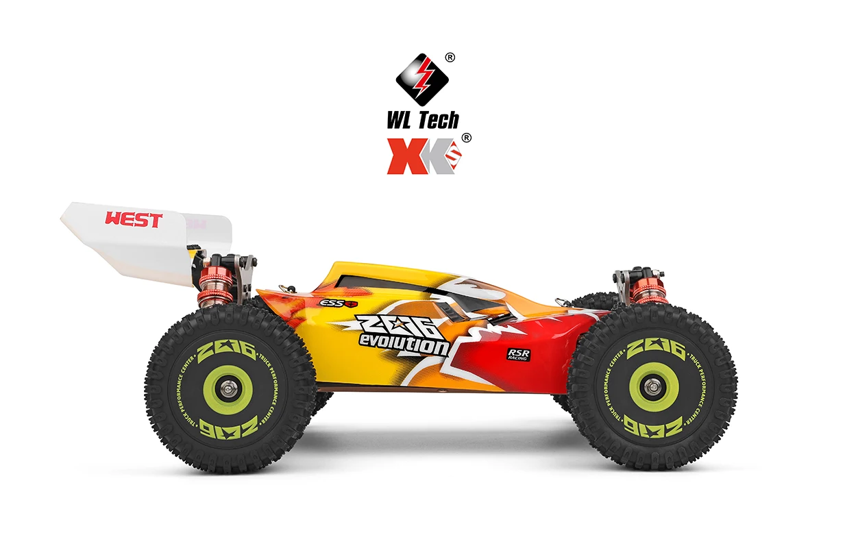 WLtoys 144010 RC Car 75KM/H High Speed Off-Road 2.4G Brushless 4WD Electric Remote Control Drift Toys For Children Racing best rc drift cars