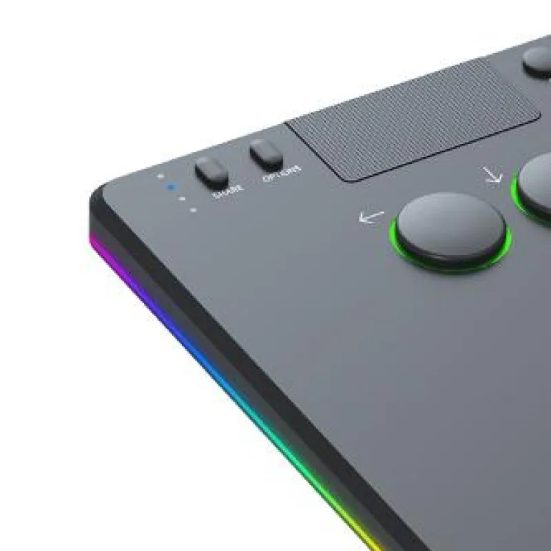 14키 레버리스 컨트롤러 아케이드 스틱(RGB 올버튼 아케이드 컨트롤러 포함)는 스위치/PS 4/PC 게임용 핫스왑을 지원합니다.
