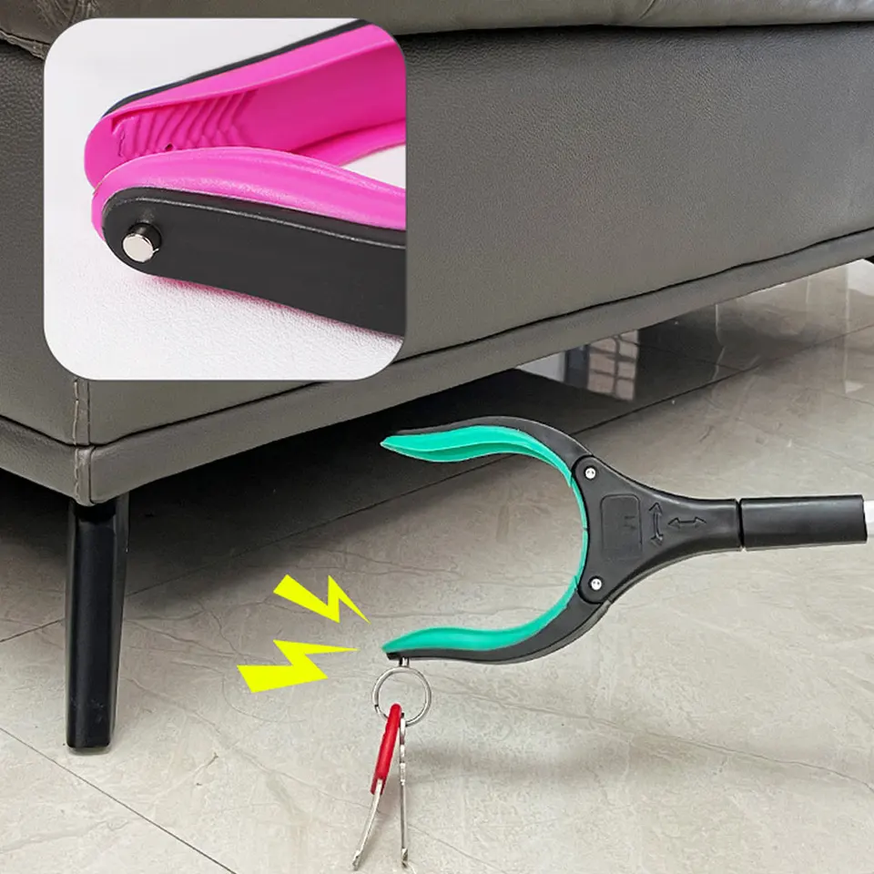 EJG 36" Long Trash & Garbage Picker Grabber, Lightweight Aluminium & Rustproof, Litter Pick Up Stick, Trash Tong, Reaching Assist Tool, Reacher Tool