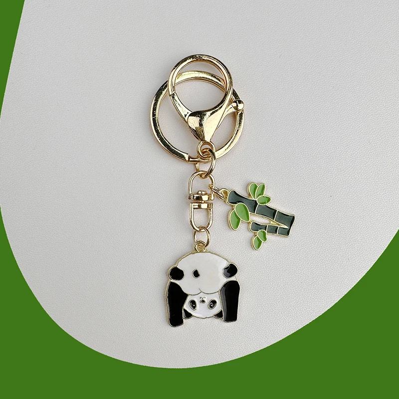 Portachiavi Fushi con Panda e bambo in vari stili 9 Portachiavi Fushi con Panda e bambo in vari stili _06