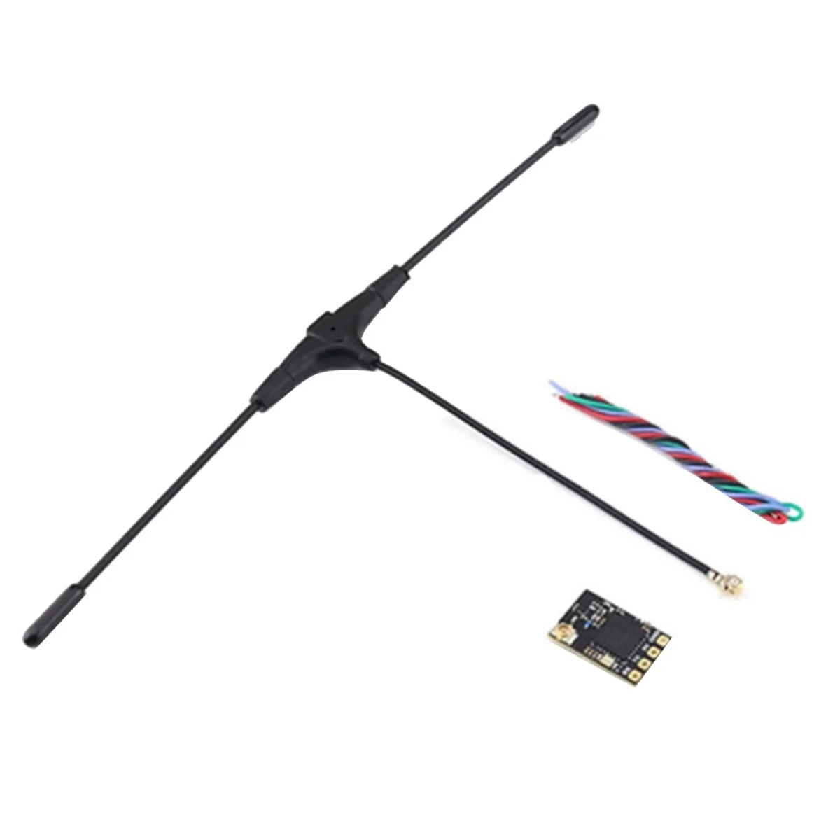 BAAU FPV ELRS 915MHz NANO ExpressLRS Receiver with T Type Antenna Support Wifi for RC FPV Traversing RC Drone Parts