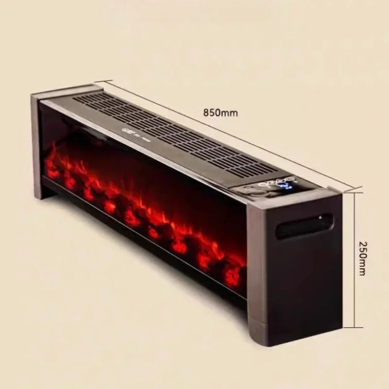 Bedroom 3D Flame Heater Household Electric Fireplaces Heater Indoor Bathroom Winter  Calentador Aire Caliente. 3