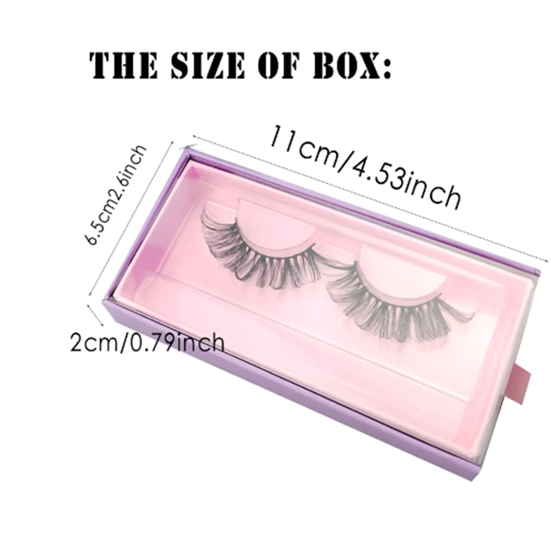 Nail BoxesPackaging Customize Logo Strips Eyelash Package Fluffy Natural Russian Lashes Cases Makeup Cluster Lash Packaging Bulk 2