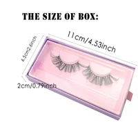Nail BoxesPackaging Customize Logo Strips Eyelash Package Fluffy Natural Russian Lashes Cases Makeup Cluster Lash Packaging Bulk 2
