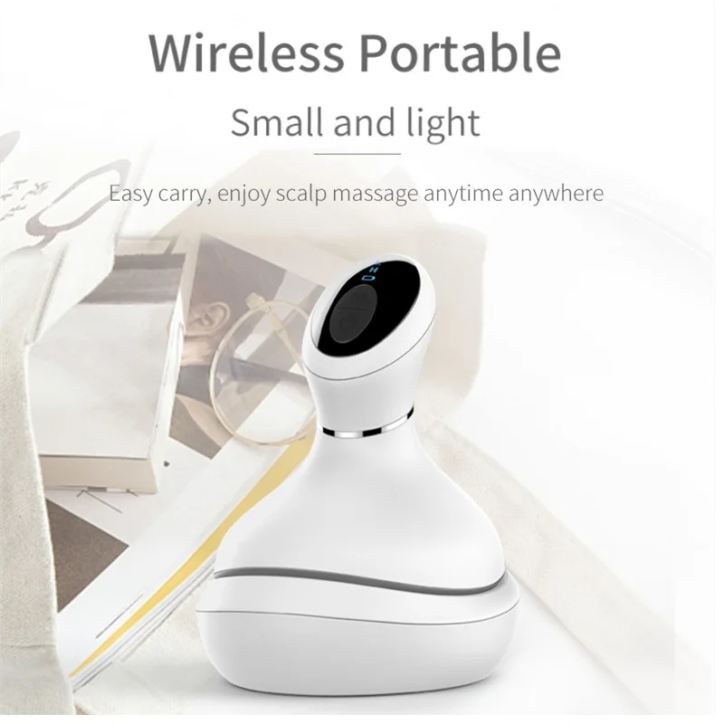 Wireless Electric Head Massager for Relaxation