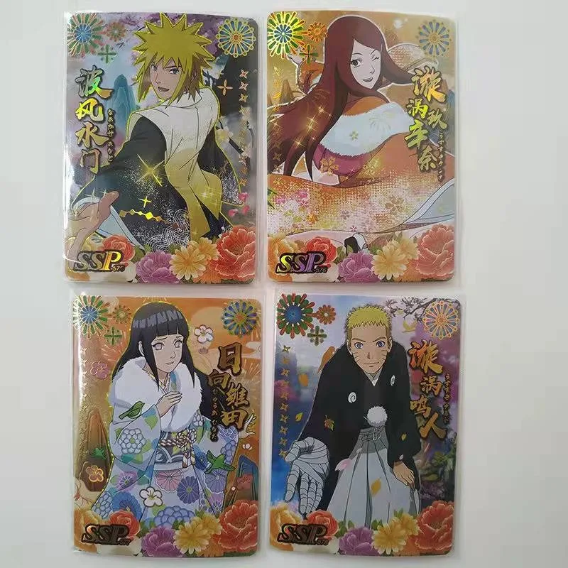 Kleine Dinosaurier-Naruto-Ninjutsu-Karte, komplettes Set aus SSP- und SP-Karten, brandneue, authentische japanische Anime-Charakter-Sammelkarte – Detail 11