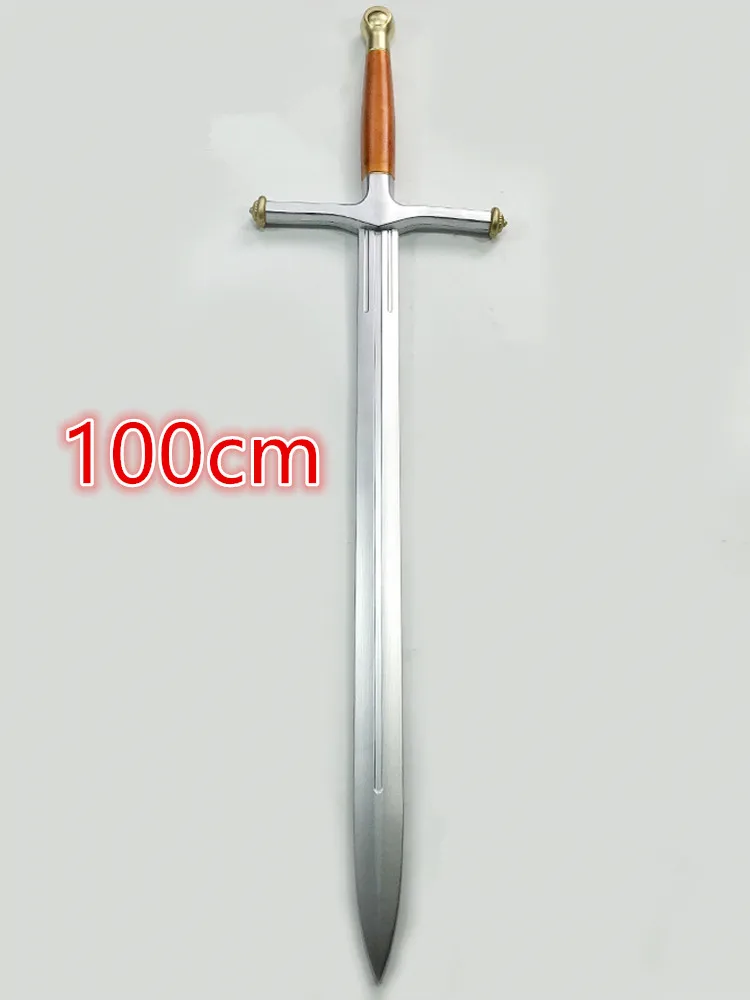1:1 Cosplay Movie Sword Prop 104cm Wolf Frost Sword Weapon Role Play Gift Safety PU Winter Frost Sword Big images - 6