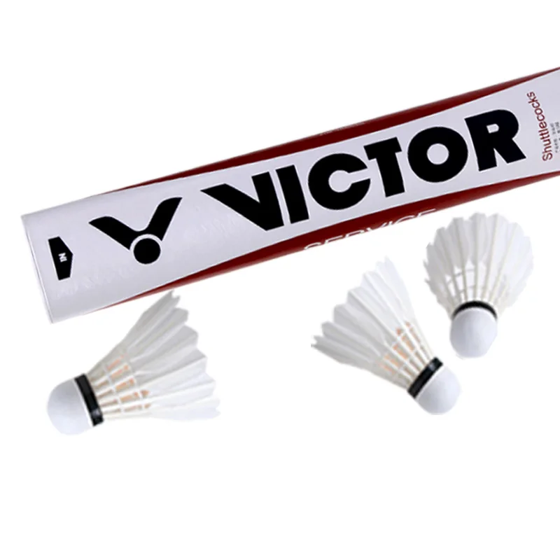 100% Genuine Victor SPECIAL/SERVICE Shuttlecocks Badminton Shuttle Duck Feather Ball Badminton Shuttlecock badminton shuttlecock,badminton ball,feather shuttlecock