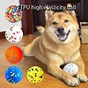 7.5cm Pet Toy Ball Dog High Elasticity Solid Toy Ball Floating E-tpu Bite Resistant Outdoor Training Toy Ball For Dogs 2