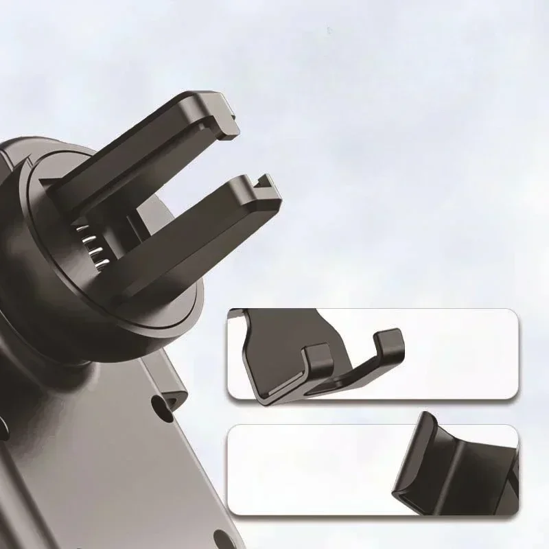 Gravity Car Phone Holder Air Vent Clip Mount Mobile Cell Phone Stand In Car GPS For iPhone 13 12 Pro Xiaomi Samsung 4.3"-6.7”