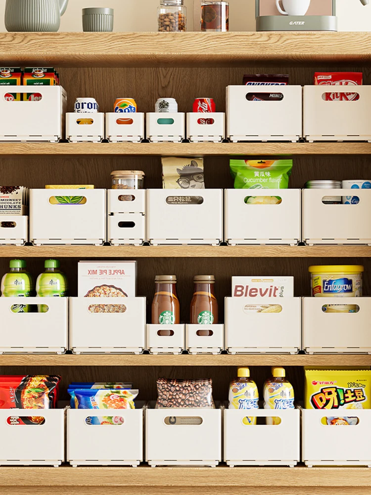 

Регулируемый ящик для хранения, ящик для хранения, коробка, пластиковые Кухонные органайзеры для различных вещей, шкаф для хранения нижнего белья, одежды