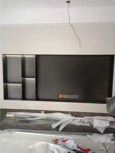 Fashion Living Room Furniture Wooden Wall Simple Design Tv Cabinet Modern Tv Cabinet Long
