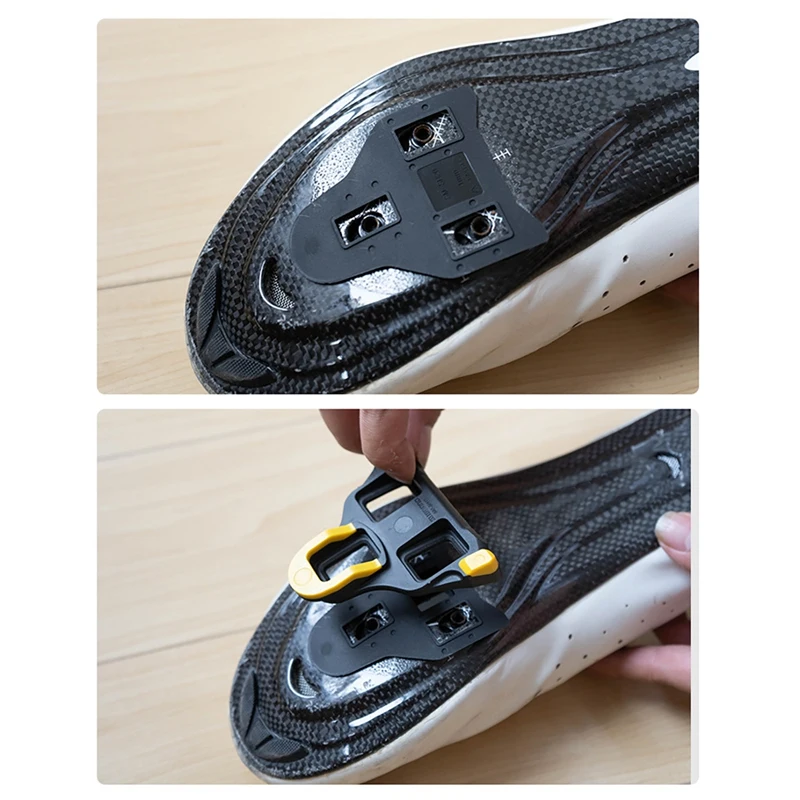 Road Bike Lock Pedal Shims Cycling Shoe Self Lock Adjustable Bicycle Lock Pedal Cleat Gasket Bike Pedals Parts