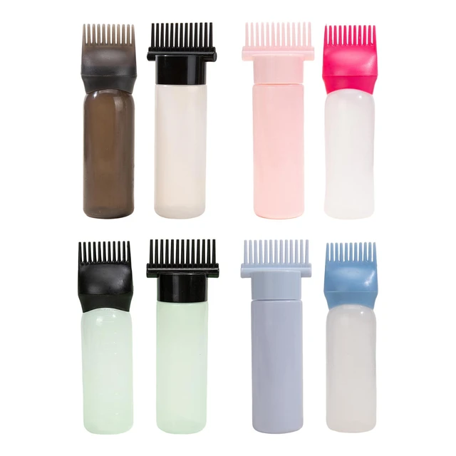 FRCOLOR 2pcs Hair Dye Applicator Brush Scalp Bottle Applicator Root Comb  Applicator Bottle for Hair Oil Hair Dye Bottle Applicator Scalp Applicator