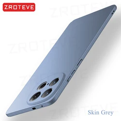 Slim Matte Hard PC Cover - ZROTEVE Premium Phone Case, Enhanced Protection, Global Edition for Vivo iqoo z10 turbo+ (Simple Gray)