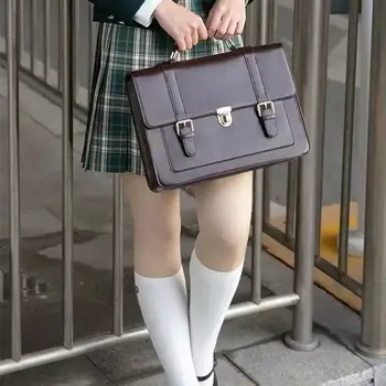 Borsa messenger retrò di grande capacità Borsa uniforme JK Borsa a tracolla singola stile Cambridge Borsa diagonale Borsa a doppia tracolla