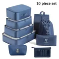 10pcs Set Navy