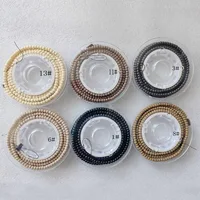 500pcs Pre-Loaded Hair Extension Nano Rings 3mm Silicone Lined Beads For Nano Ring Human Hair Extensions 1