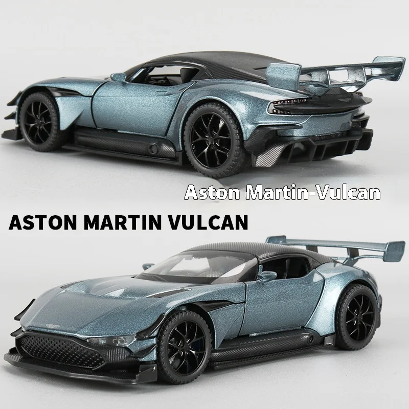 1:32 Aston Martin Vulcan Supercar Alloy Diecast Model Car Interior