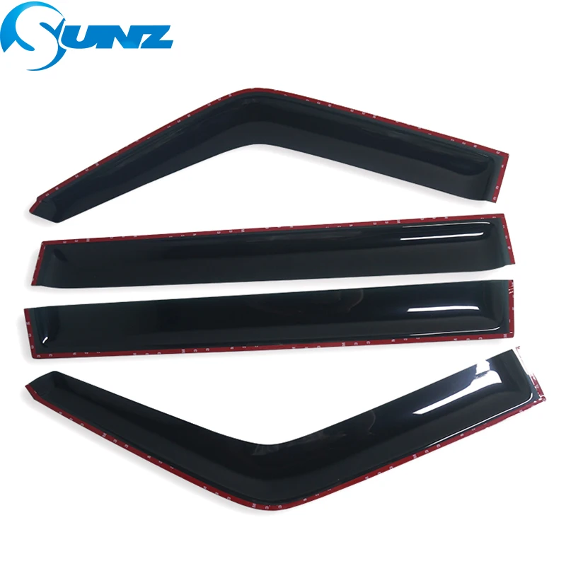 Car Window Visor Window Visors For Nissan Patrol Safari Y60 1987-1997 Sun Rain Guard Weather Shields car window visor car window deflectors