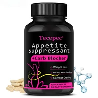 Appetite Suppressant, Digestive & Intestinal Health, Support Bowel Movements, Weight Management,120 Capsules Dietary Supplements