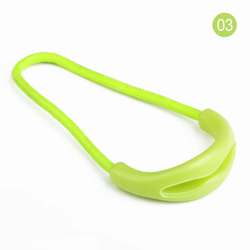 20Pcs/Lot Zipper Pulls U Shape Heavy Duty Tags Cord Zipper Pull Replacements Light Extension Replacement Straps