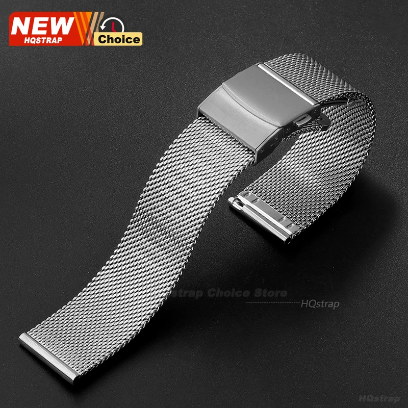 Premium Milanese Stainless Steel Watch Strap - Versatile Sizes