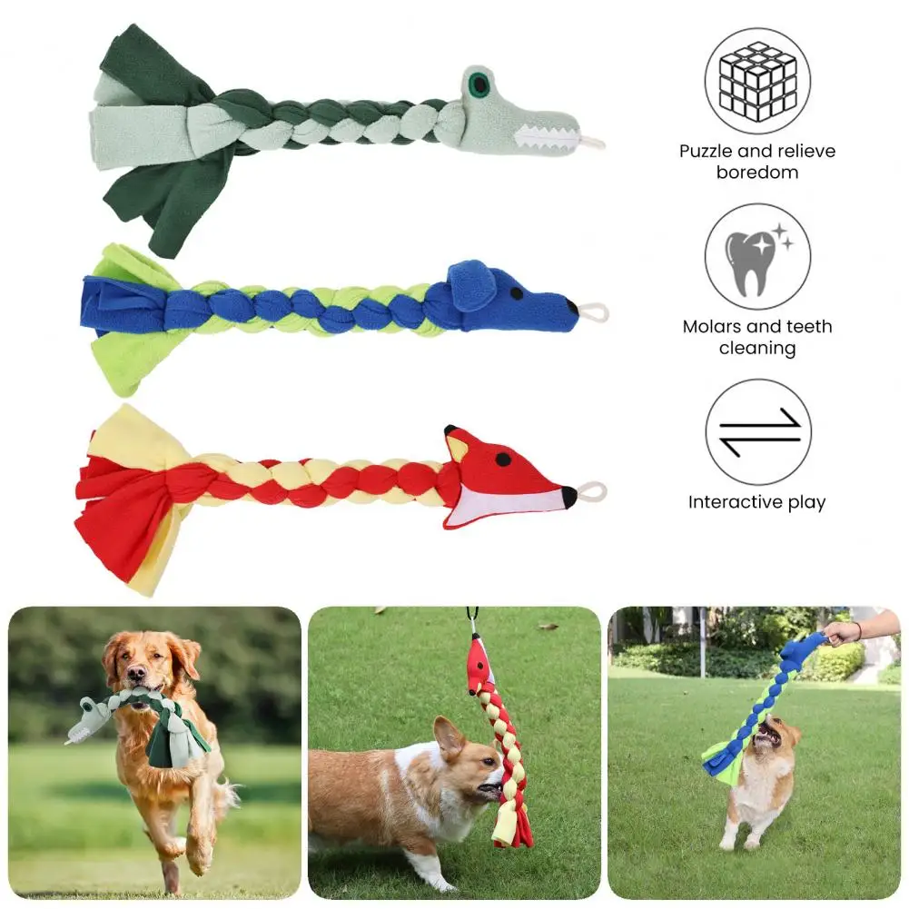 

Жевательная игрушка для собак, веревка, устойчивая к укусам, Облегчает беспокойство, Интерактивная чистка зубов, игрушка-моляр для собак, товары для домашних животных