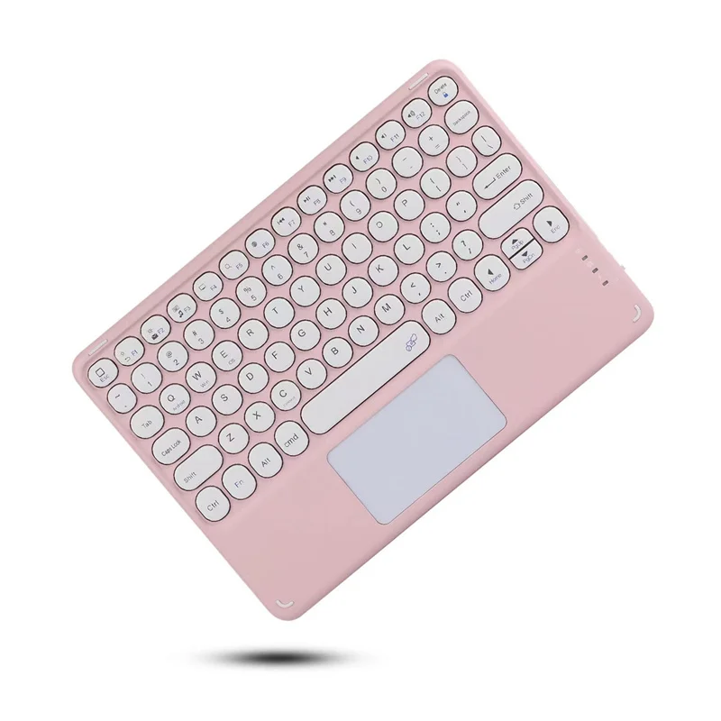thumbnail image 1 of Teclado inalámbrico Bluetooth español con panel táctil hebreo coreano para IPad Pro Air para Xiaomi Huawei Android Windows Tablet teclado, 1 of 5