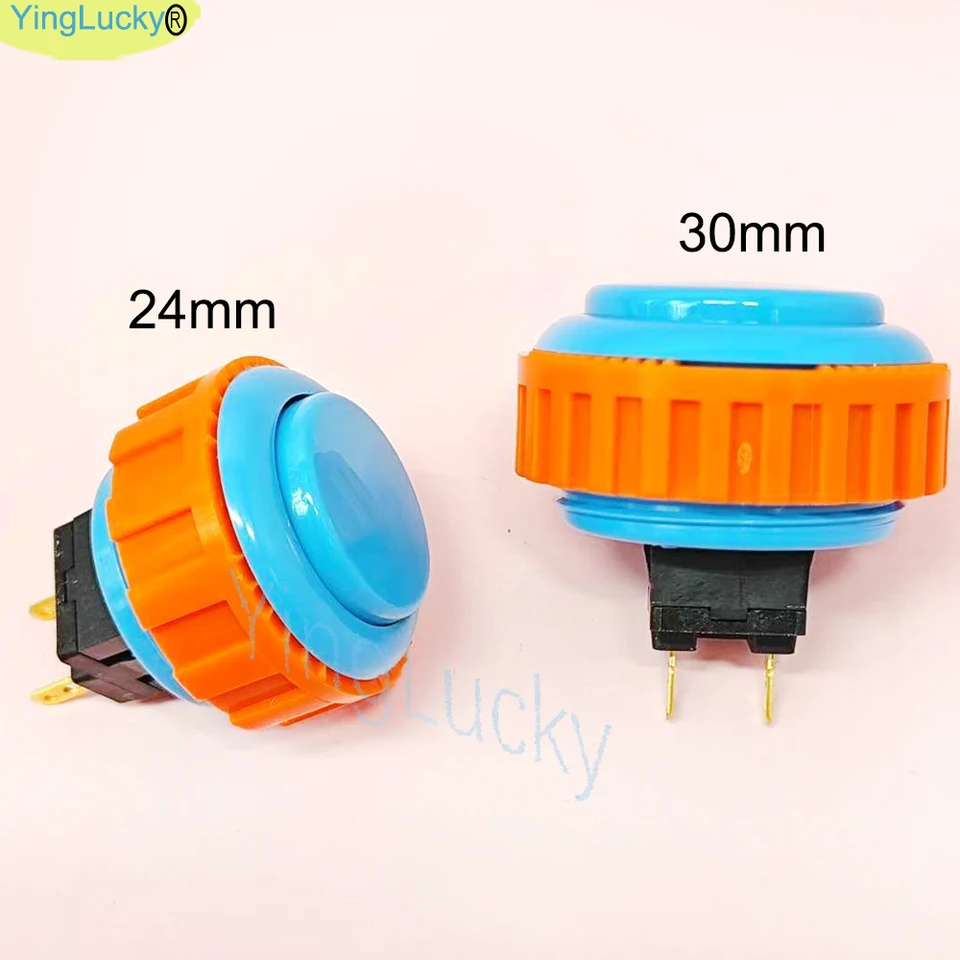 SANWA OBSN 30mm 24mm Original Japan SCREW Type Round Push Button