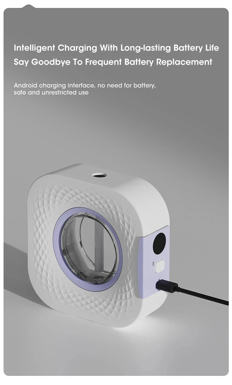 Smart Aroma Diffuser Air Purifier With Digital Display And Gears_voghion.com