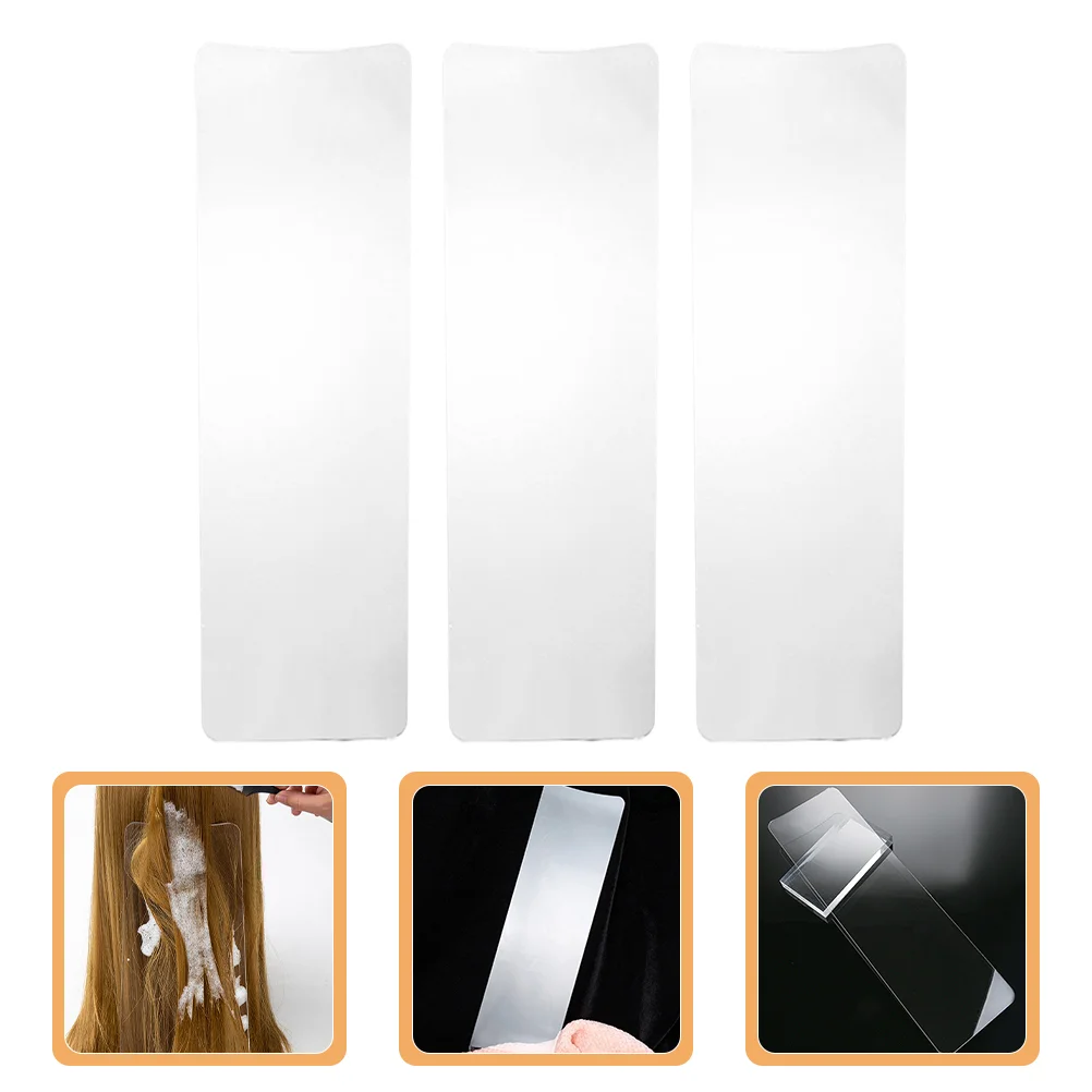 

3 Pcs Highlighting Paddle for Hair Coloring Dyeing Board Brush Styling Supply Highlights