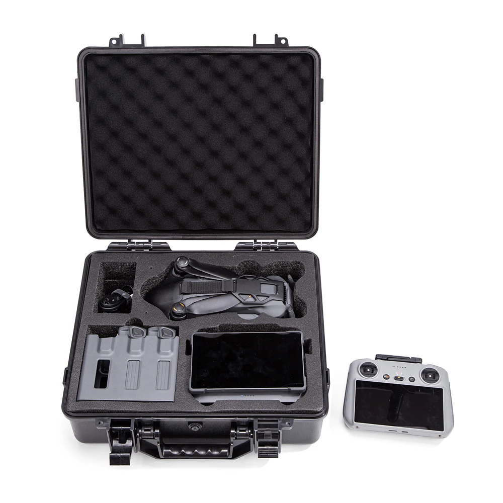 Dji Mavic 4 Pro 및 RC Pro2 리모컨용 충격 방지 방수 하드 케이스, 배터리 및 프로펠러 지원