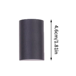 Sleek Black Protective Cover for Double Edge Razor Heads (Onesize)
