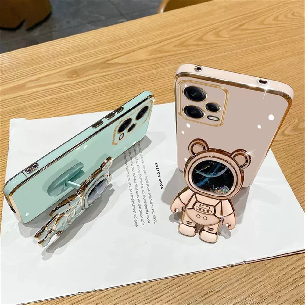 Фото Чехол для телефона Huawei P60Art P60Pro P50Pro P40ProPlus P30Lite Mate 50 40 30 30e Pro зыбучий песок 3D Блестящий медведь чехол-подставка №5