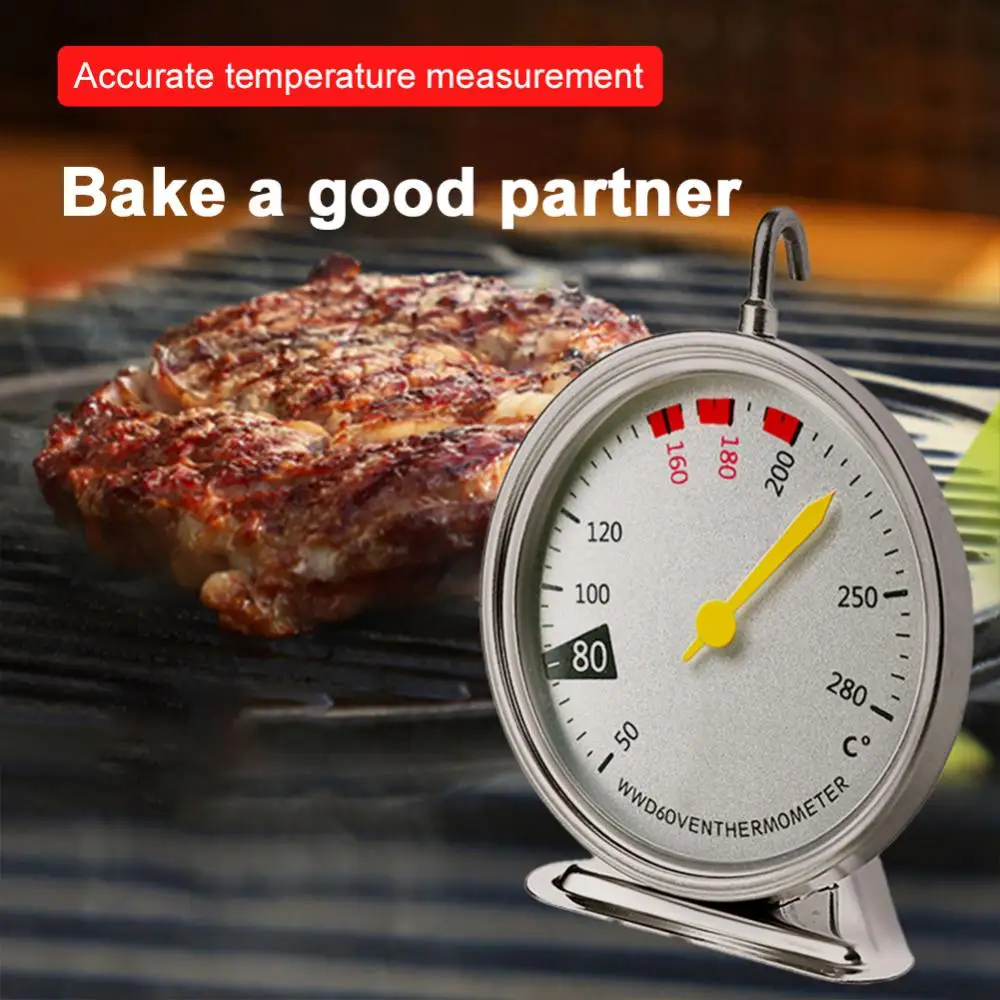 Oven Thermometers Temperature Meter Stainless Steel Oven Cooker Temperature Gauge For Household Food Baking Kitchen Accessories 3