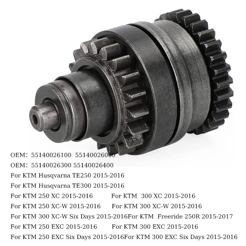 Electrical Engine Parts Starter Motor For KTM Motorcycle 250 300 200EXC 250XC 250XCW 300XC 300XCW 410W 2008- Moto Acessorios engine pull starter starter motor set