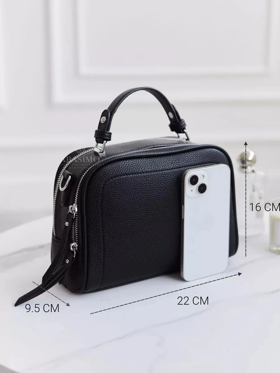 Classic Women's Shoulder Bag Retro Style Commuter Handbag_voghion.com