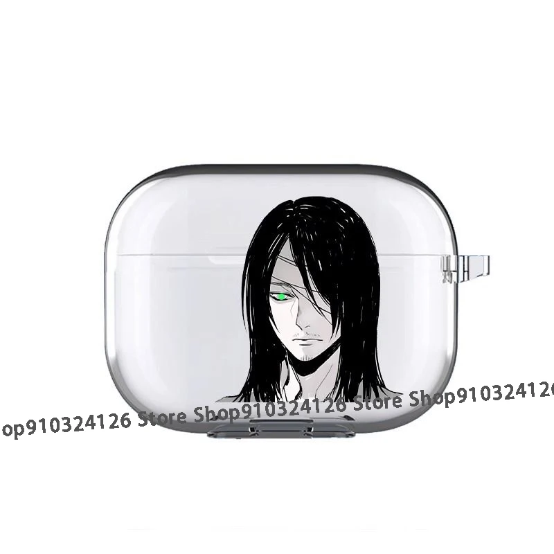 Anime Attack on Titan Transparent Case for Airpods 4Pro