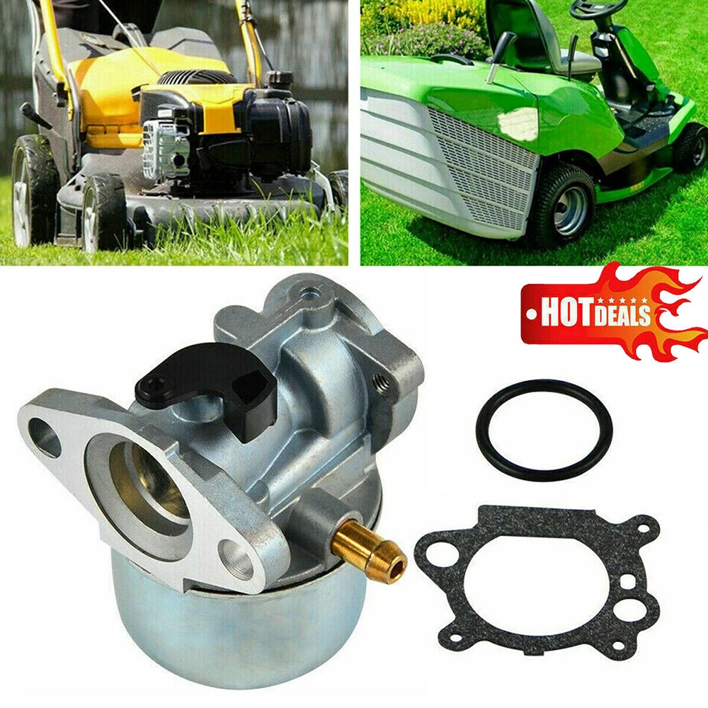 498170 799868 카브레타, Briggs & Stratton 799872 694202 497586 498254 790821, 잔디 예초기 기화기, 4-7 Hp 엔진에 적합 