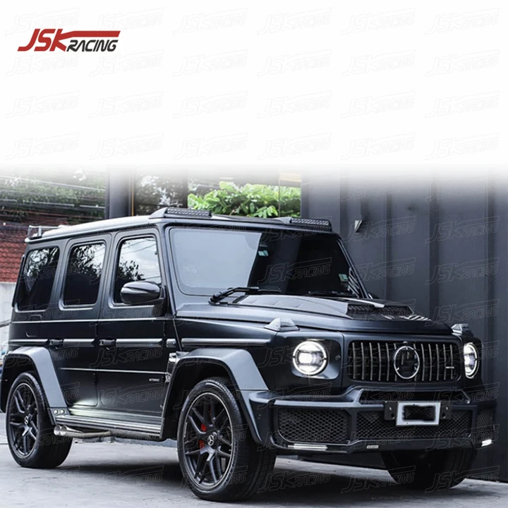 Kit Corpo Largo In Mezza Fibra Di Carbonio Forgiato Stile Form Per Mercedes Benz 2018-2022 G-Class G500 Amg W464 G63