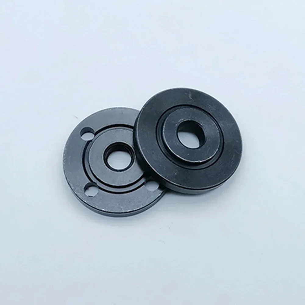 1 Pair Angle Grinder Inner Outer Flange Nut Thread Replacement Tools For 20mm And 22mm Inner Hole Cutting Discs