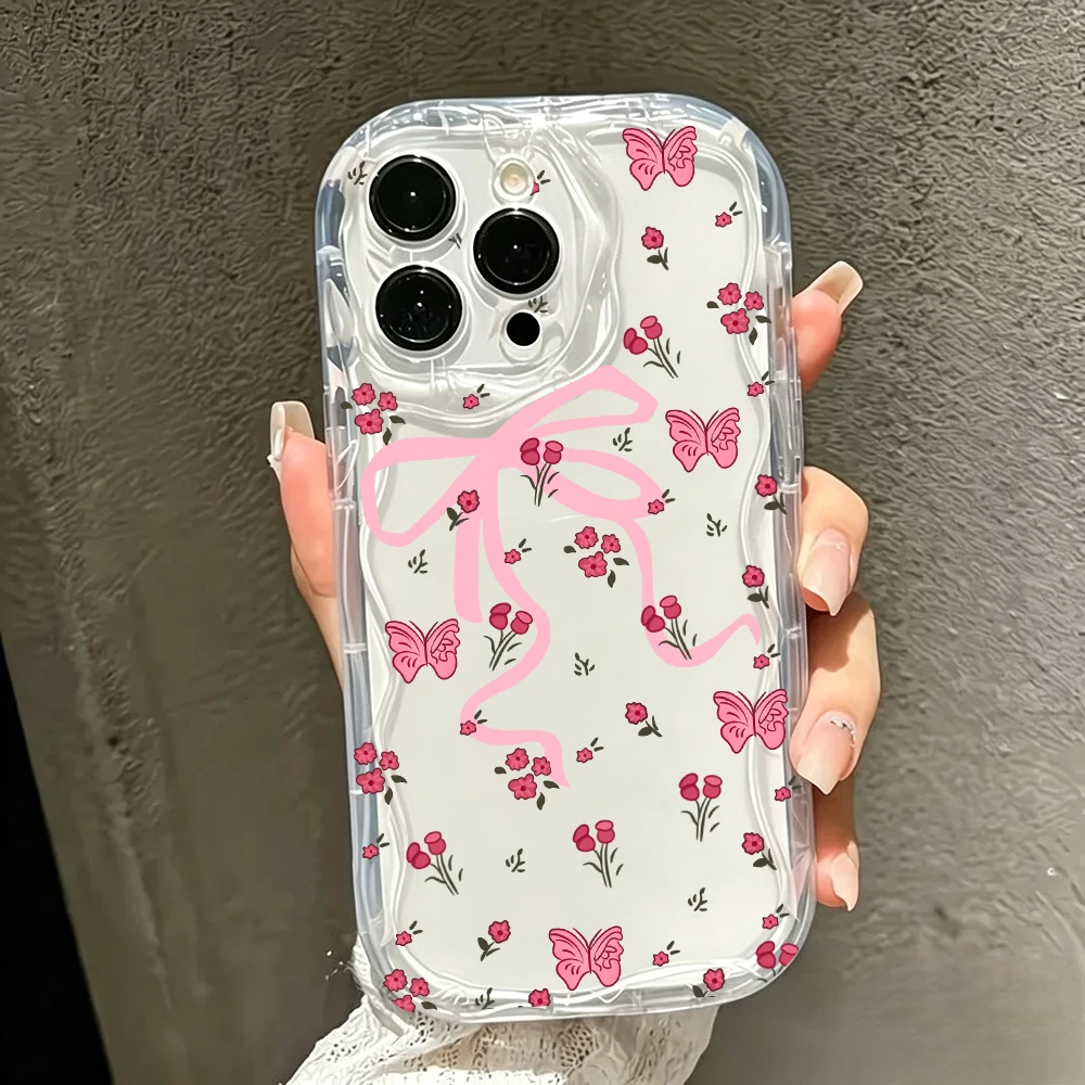 Oil Painting Pink Flower Phone Case Cover