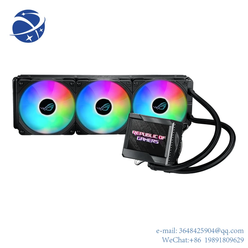 

YYHCLCD display screen RYUJIN II 360mm CPU water cooling 5V ARGB fan strong water cooler for gaming computer case cooler for cp