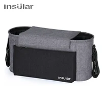 Insular Brand Baby Diaper Bag Multi-functional Mommy Nappy Stroller Bag Fashion Baby Hanging Storage Organizer Bag For Baby Care 2