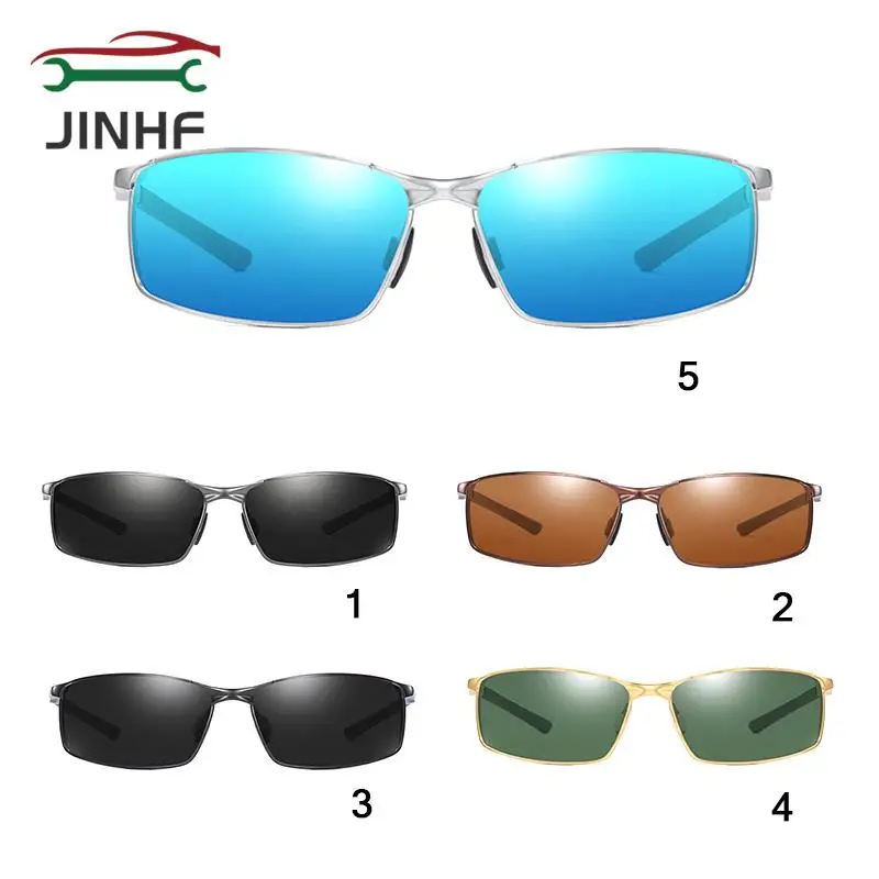 Mens Polarized Sunglasses For Sports Outdoor Driving 1pcs Men Metal Frame Sun Glasses For Men polarized sunglasses driving glasses anti glare sunglasses