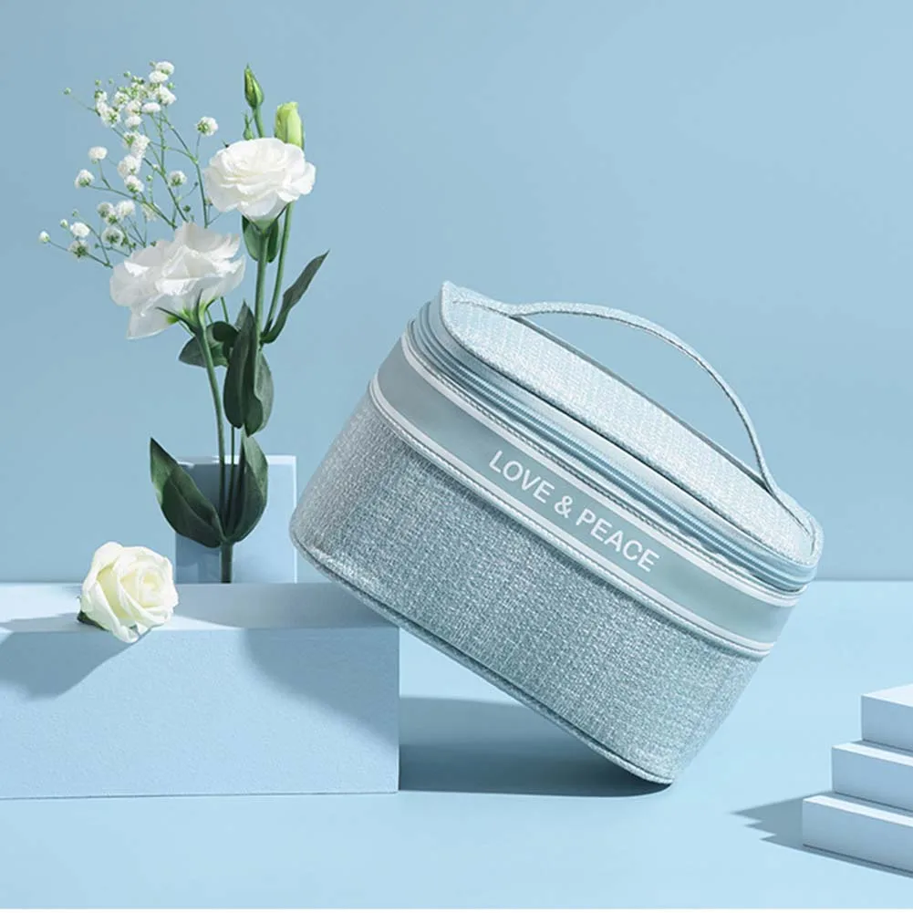 

Дорожная косметичка, модный косметический Органайзер, коробка для хранения кистей для макияжа