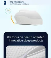 1 pc Memory Foam Bed Orthopedic Pillow Neck Protection Slow Rebound Memory Pillow Butterfly Shaped Health Cervical Neck 9